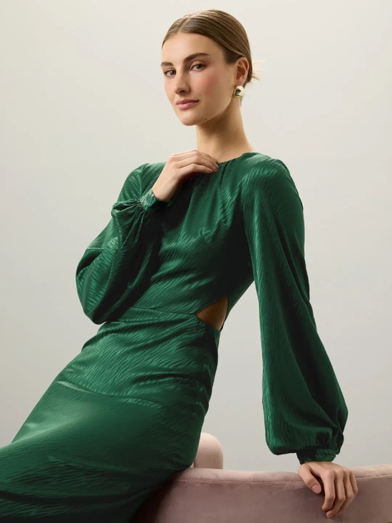One33 Social Dresses & Skirts - Zebrs Jacquard Gown